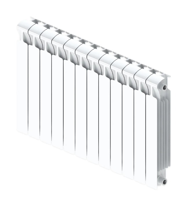 Радиатор Rifar Monolit 500 (12 секций) боковое подключение