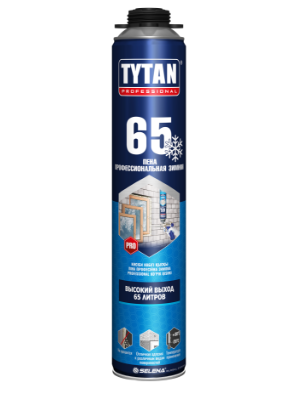 Пена Титан профессиональная 65 литров зимняя