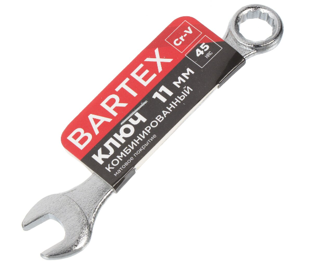 Ключ комбинированный Бартекс 11 мм сталь
