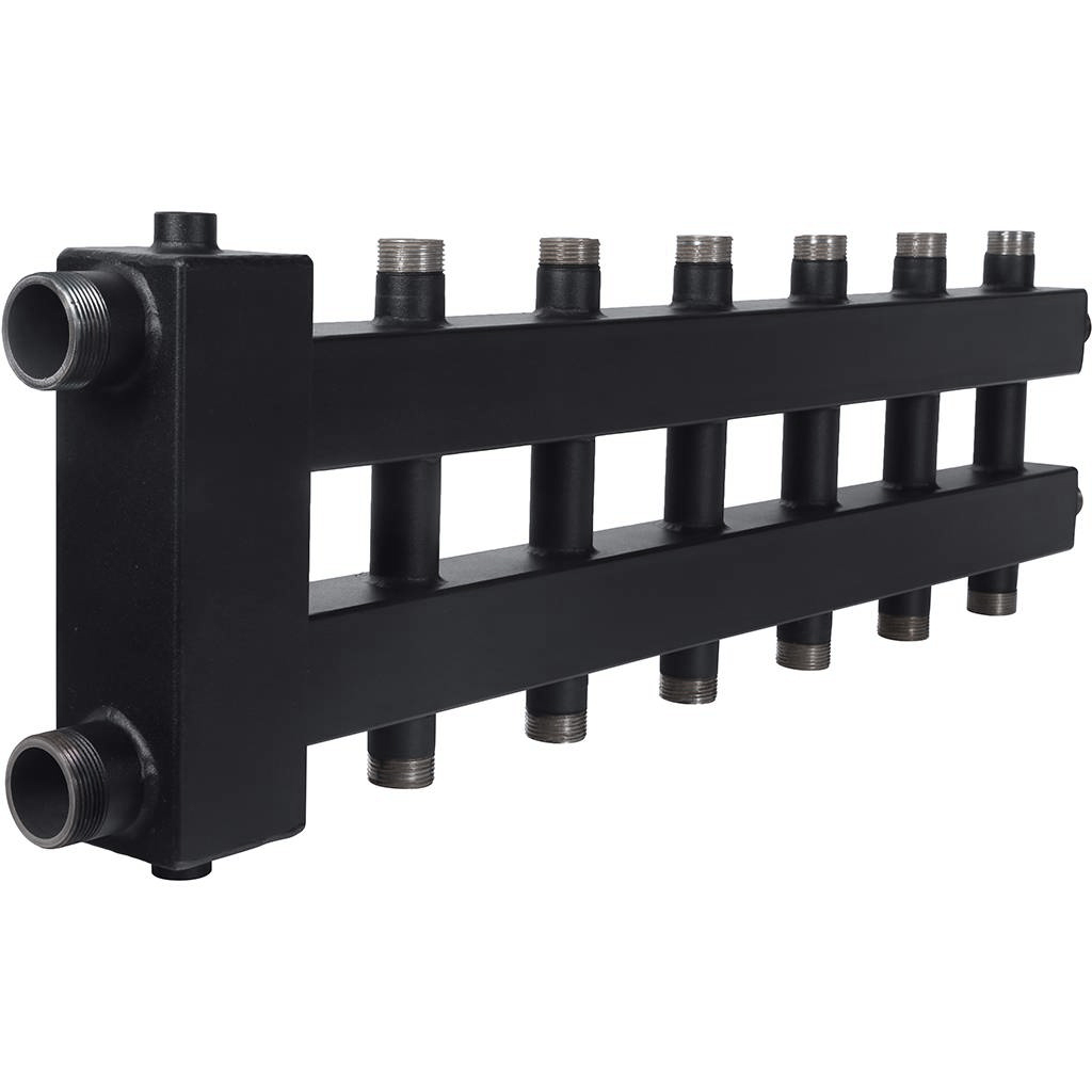 Коллектор с гидроразделителем ROMMER 3+3+1 рядный