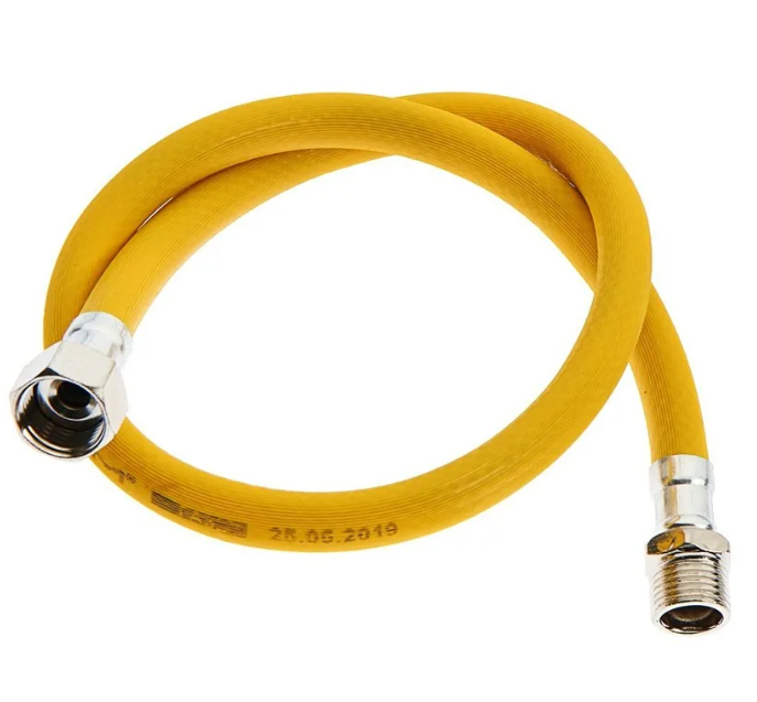 Подводка для газа ПВХ 0,80 м 1/2 гайка – штуцер