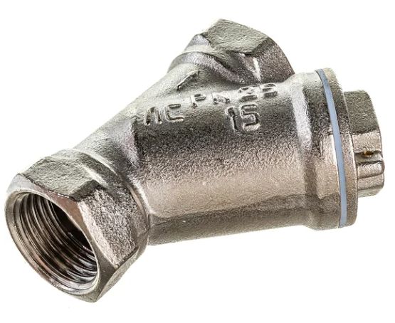 Фильтр латунный 1 грязевик VALFEX никель