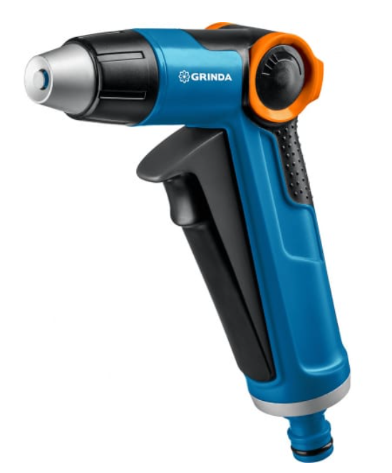 Пистолет поливочный GRINDA X-R плавная регулировка 8-427113