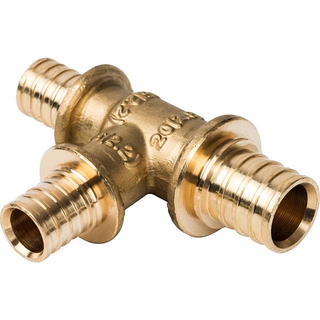 Stout тройник 20х16х16 аксиальный SFA-0014-201616