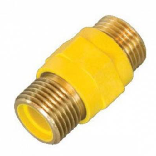 Изолятор 3/4х3/4 нар/нар Желтый диэлектрический