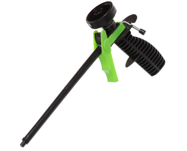 Пистолет для пены Промо зелено-черный Бартекс