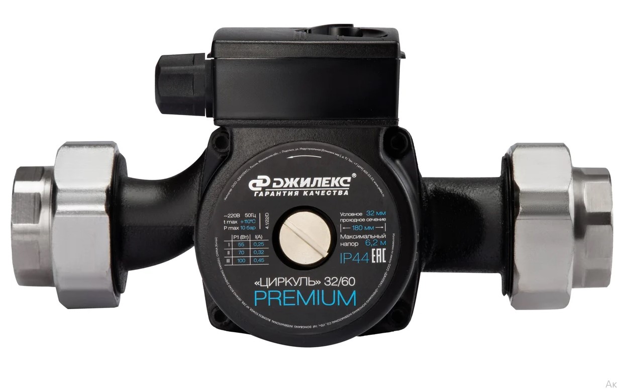 Насос циркуляционный Джилекс Циркуль 25/40 Премиум