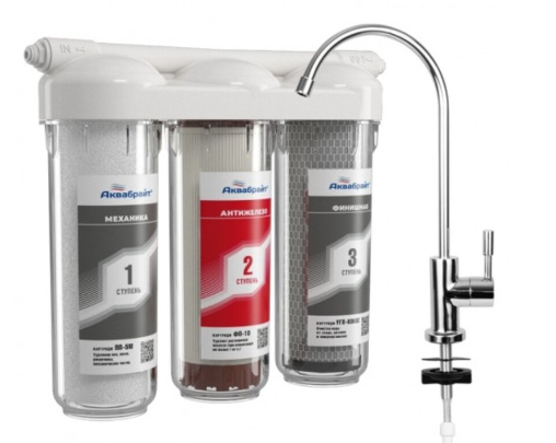 Фильтр 3-ной Антижелезо со смесителем