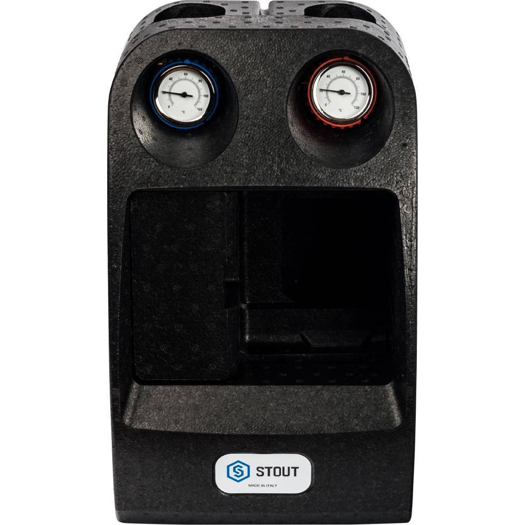 SDG-0007-002501 STOUT Насосная группа с 3-х ходовым приводным смесителем 1 без насоса