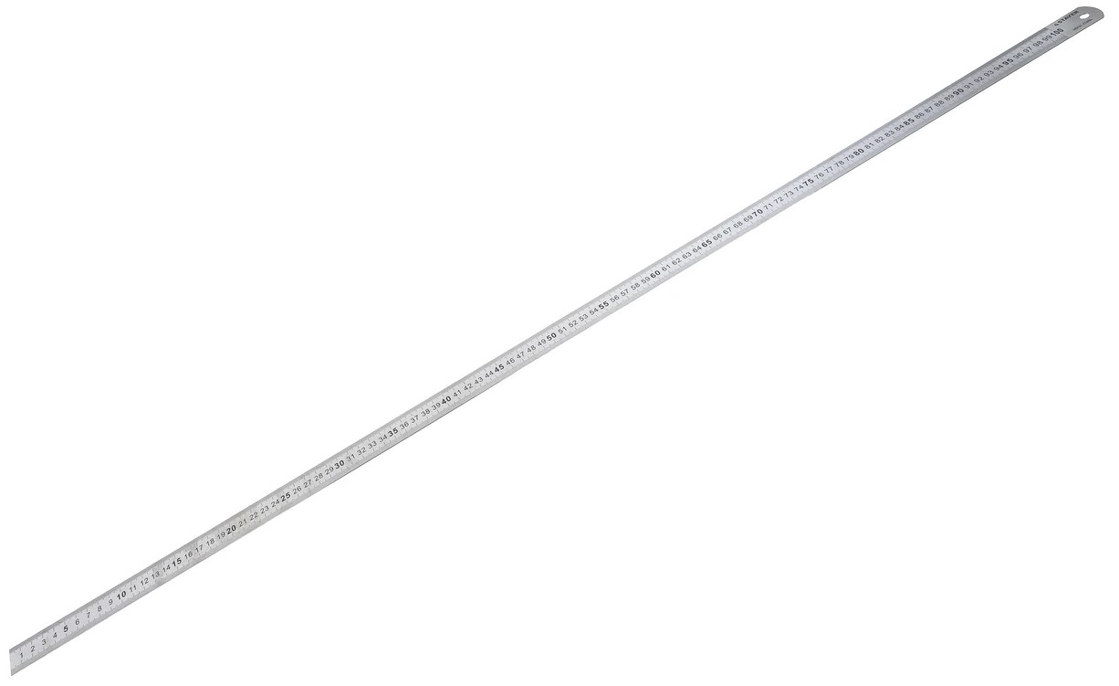 Линейка 1000 мм металл STAYER