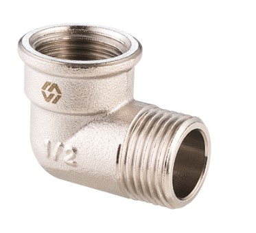 Уголок 1/2 MVI внут/нар латунь никелированная