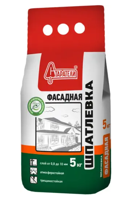 Шпатлевка Старатели 5 кг фасадная