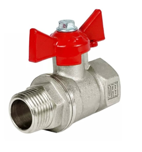 Кран 1/2" внут./нар. б-ка VALFLEX латунь