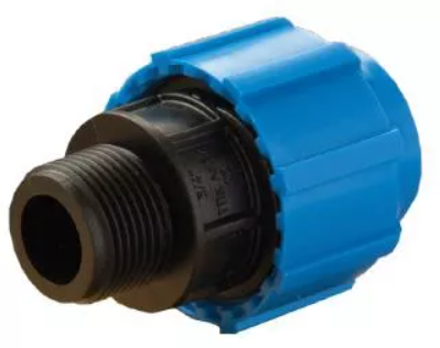 ПНД Муфта прямая с наружной резьбой 20- 1/2