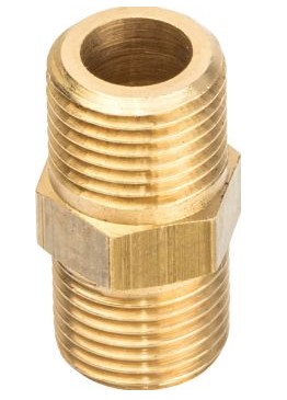 Ниппель STOUT 1 1/2х1 1/4 никель