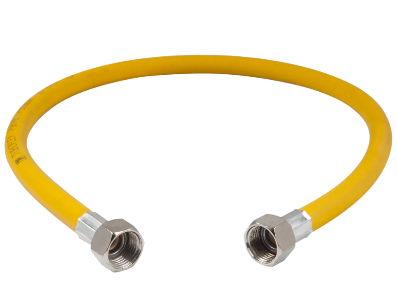 Подводка для газа ПВХ  0,80 м 3/4 гайка – гайка