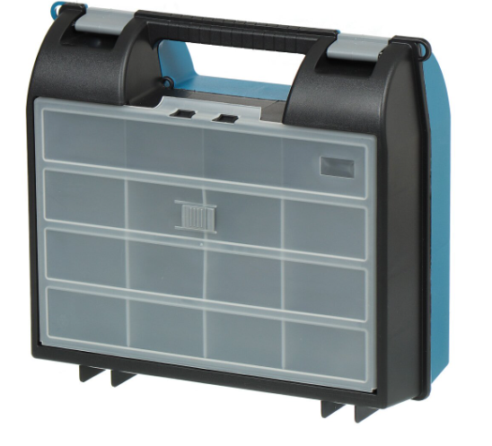 Ящик инструментальный 34х30х13 пластик замок 278035502