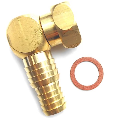 Угольник Stout 3/4 вн/нар никель