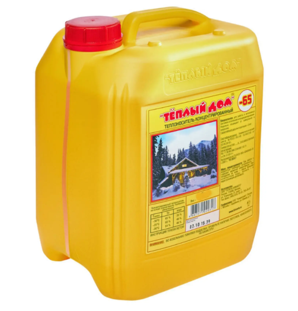 Теплоноситель теплый дом 65 10 кг Красный