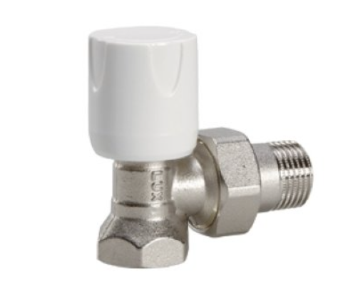 Кран для радиатора LUXOR 1/2 угловой верхний