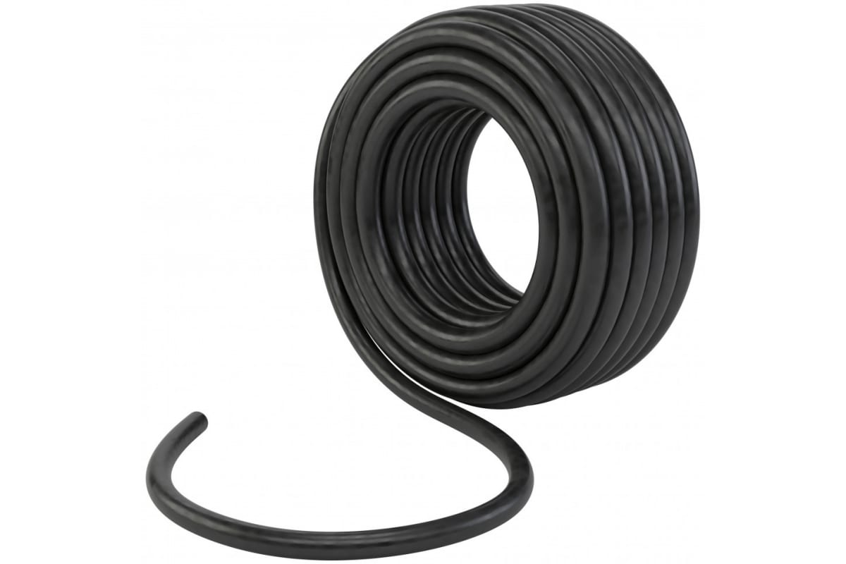 Шланг резиновый черный 25 мм 50 метров