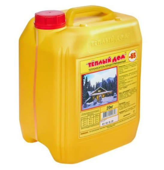 Теплоноситель Теплый дом 65 20 кг Красный