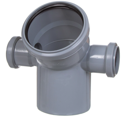 ПВХ Уголок крестовина 110х50х50х45гр 36685