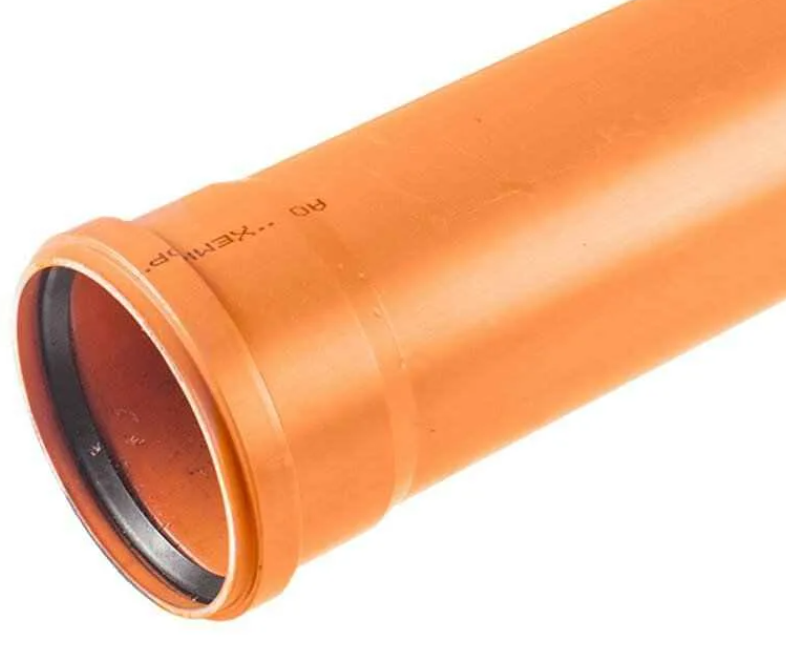 ПВХ Труба 110 Рыжая 3,2 1м (Хемкор)