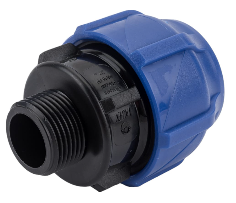 ПНД Муфта прямая с наружной резьбой 32- 3/4