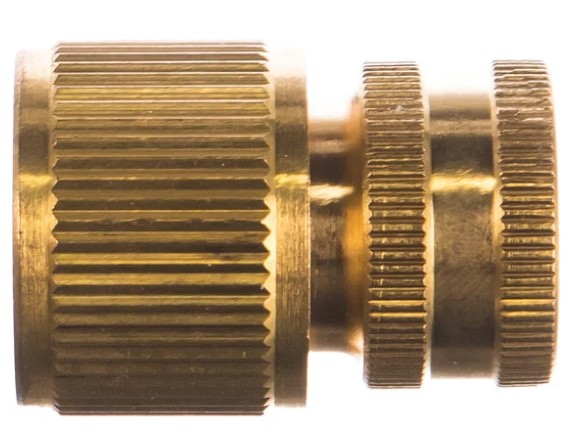 Соединитель для шлангов 1/2 латунь