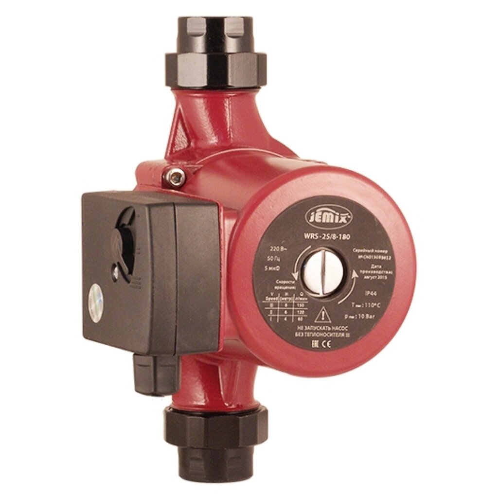 Насос циркуляционный Jemix WRS-25/8-180