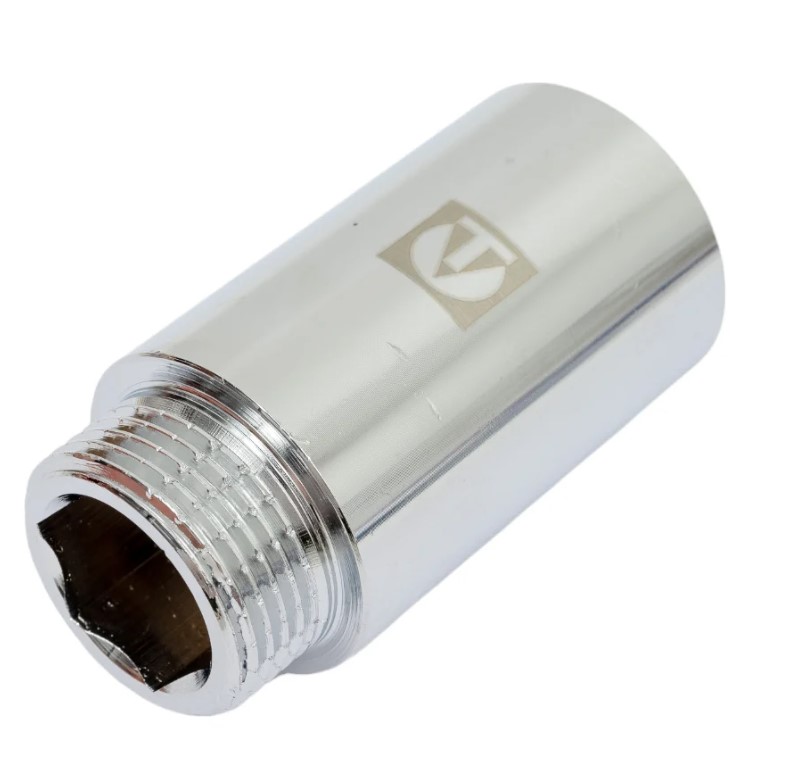 Удлинитель 3/4х50 мм хром