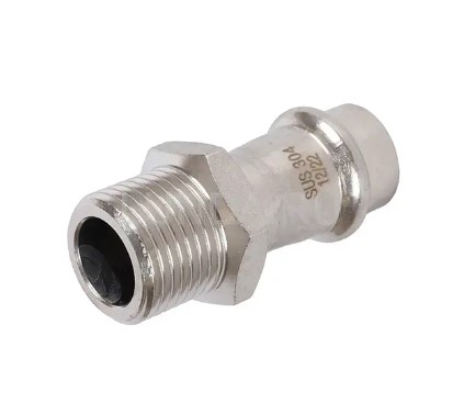 Переходник ВПр-НР 28х1 из нержавеющей стали