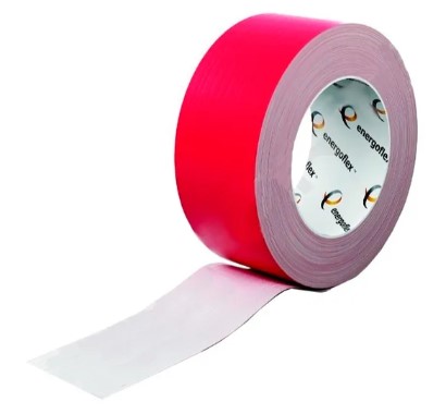Лента армированная самоклеящаяся 48х25м Красная