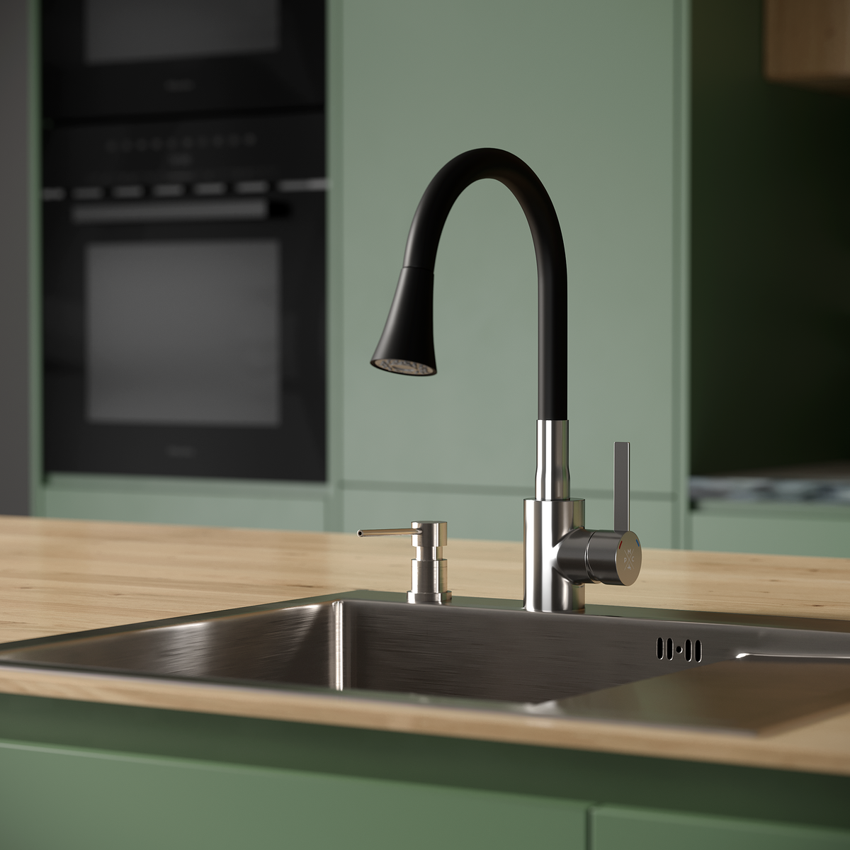 Смеситель для кухни РМС SUS 123BL-016F