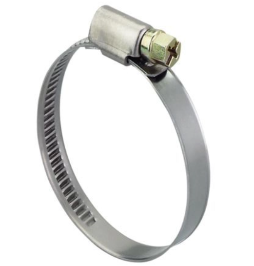 Хомут червячный нержавейка 160-180
