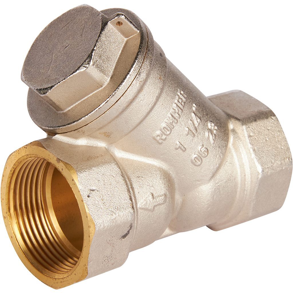 Фильтр латунный 3/4 грязевик ROMMER