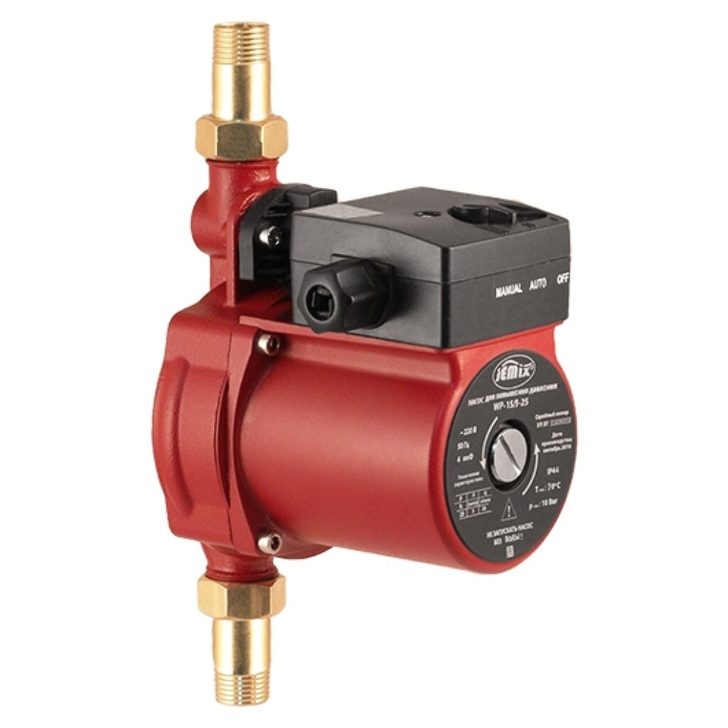 Насос повышающий давление Jemix WP-15/9-25 auto мокрый ротор