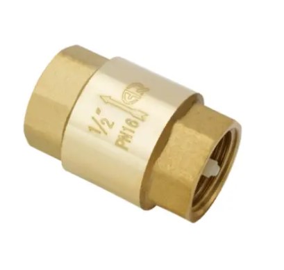 Обратный клапан 1 пластиковая сердцевина Сантех-Системы