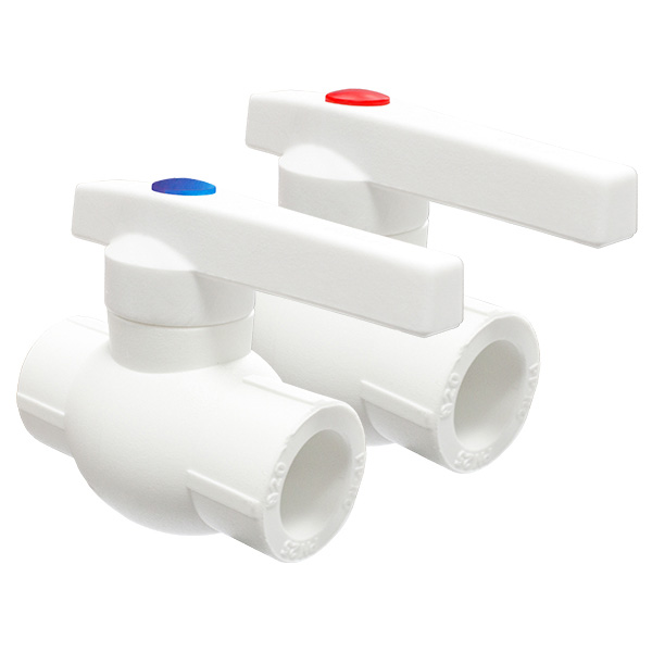 Кран ПП ф32 VALFEX латунный шток