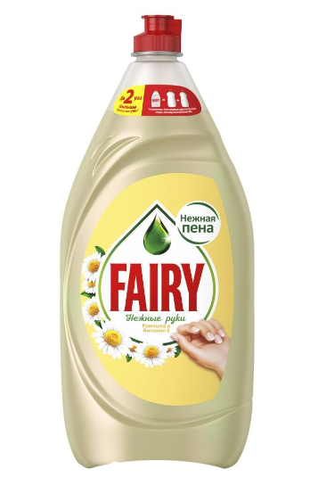 Fairy средство для посулы нежные руки Ромашка 1350 мл