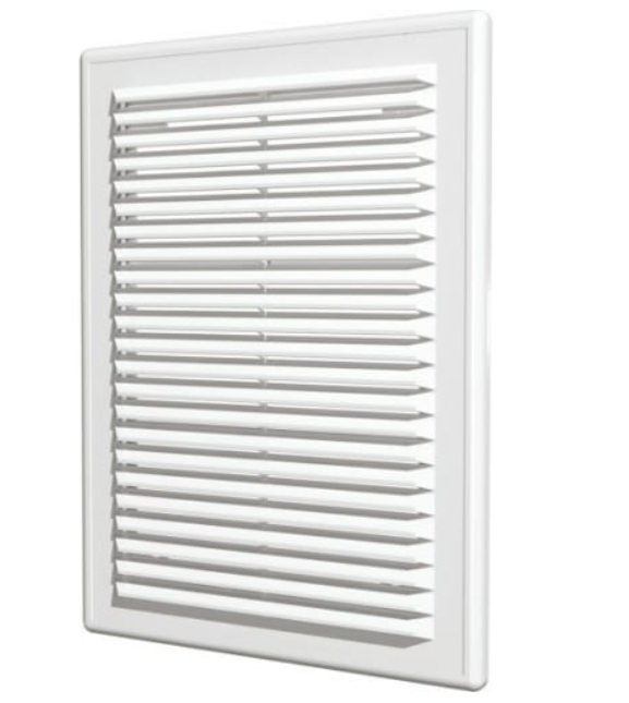 Решетка сетка разъёмная 183х253 белая 1825Р