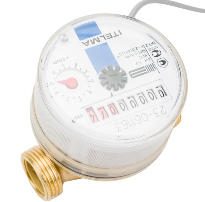 Счётчик 3/4 ИТЕЛМА для холодной воды с импульсным выходом WFK24