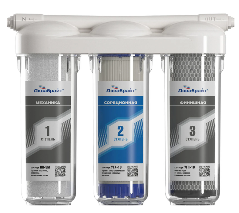 Фильтр 3-ной стандарт со смесителем маленький