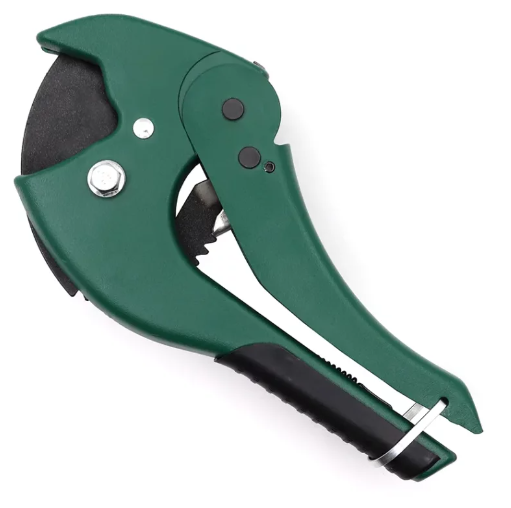 Ножницы черно-зеленые (усиленные)