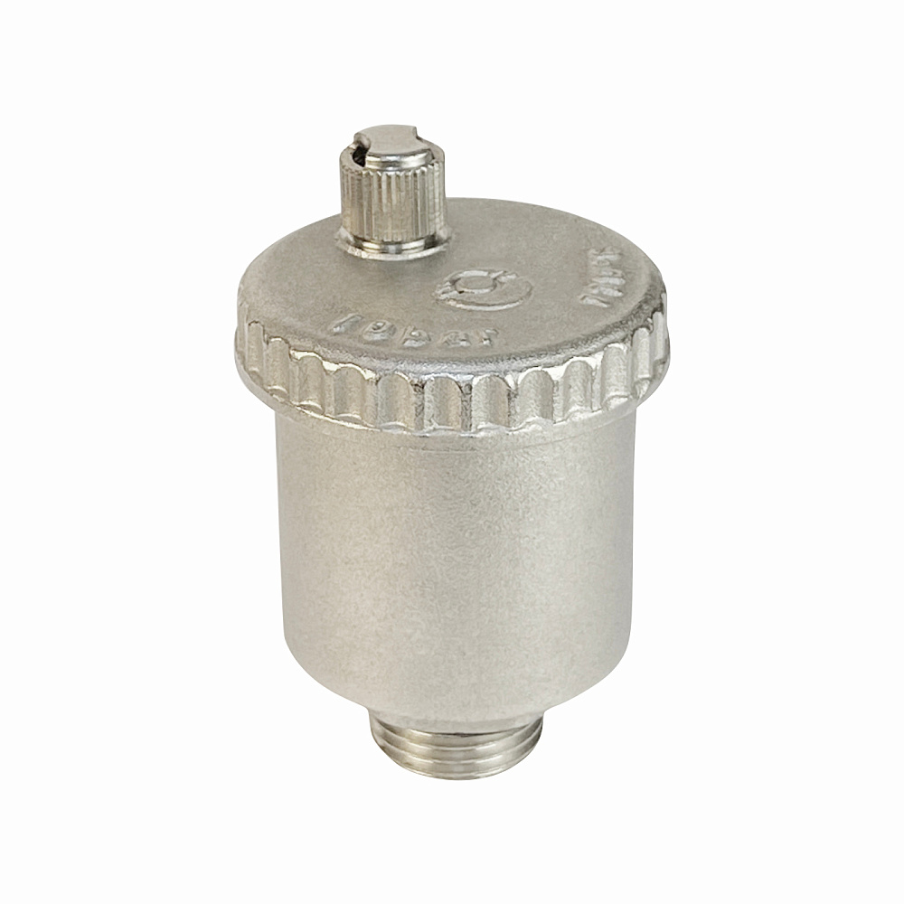 Воздухоотводчик авт прямой VALFEX 1/2 С ОБР КЛАП ХРОМ