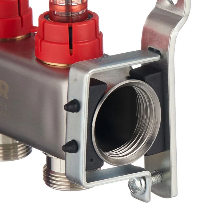 Группа коллекторов ROMMER с расходомерами 3 выхода в сборе