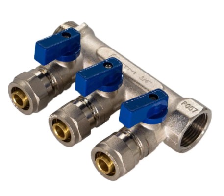 Коллектор металлопласт 3/4 х 16 3 выхода