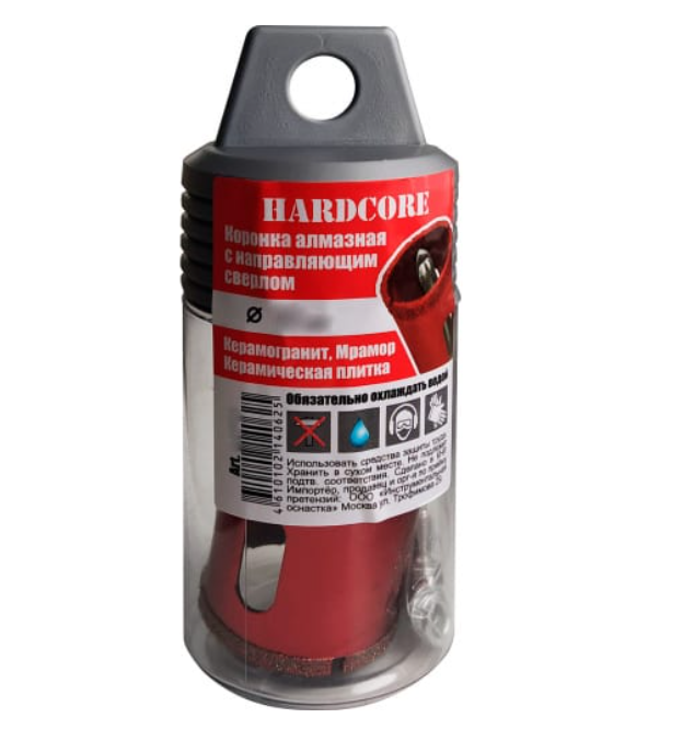 Алмазная кронка Hardcore d45 мм 154045 цилин хвост