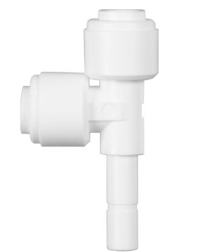 Фитинг тройной 1/4 TUBE-1/4 STEM-1/4 TUBE угловой JOHN GUEST WA-SRT0404